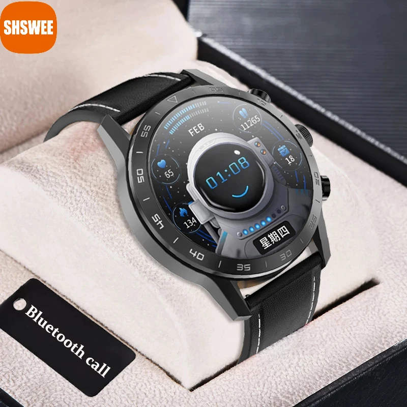 

For Xiaomi Wireless Charging Sport Smart Watches IP68 Waterproof Heart rate Mens Smartwatch Watches Fitness Android IOS
