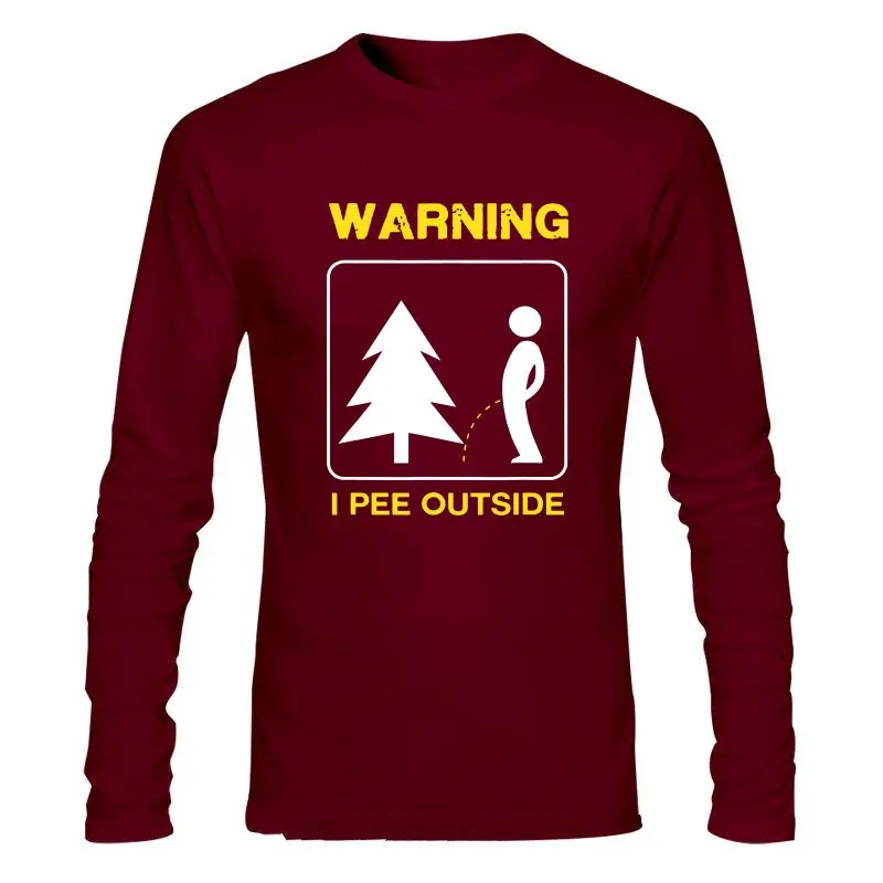 

Мужская одежда, Новые Топы I Pee для улицы, футболка для кемпинга, унисекс, мужские и женские топы, футболка