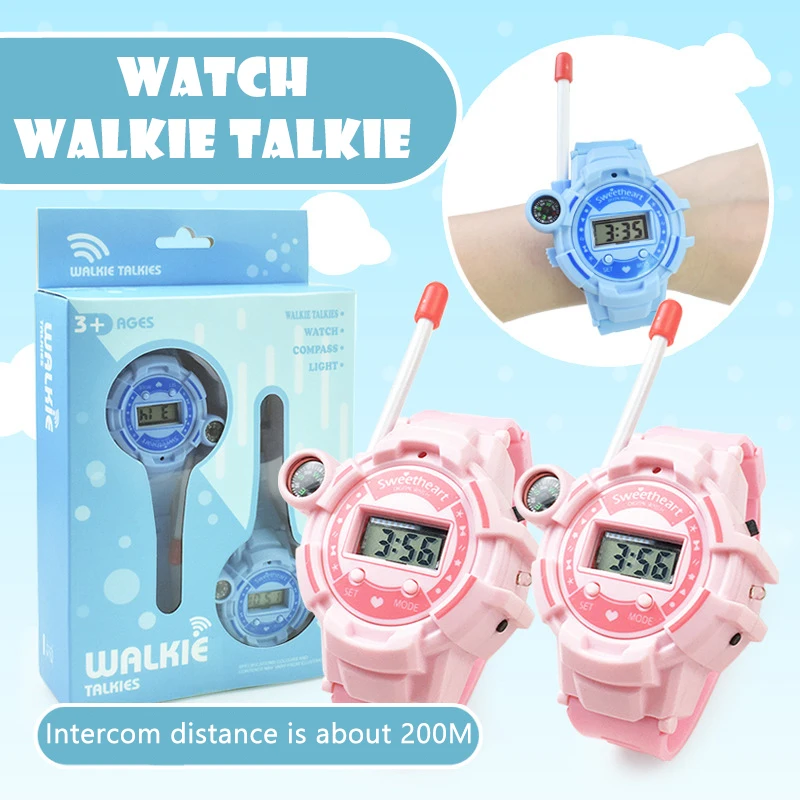 For Kids 2 Pack Two Way Walkie-talkie For Boys & Girls Recha
