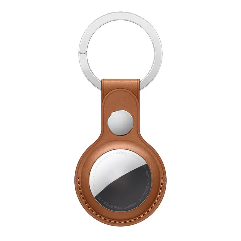 

Protective Leather Keychain Cover Case For Apple Airtags Anti-fall Anti-Scratch Protection Cover for Apple Tracker DeviceProtect