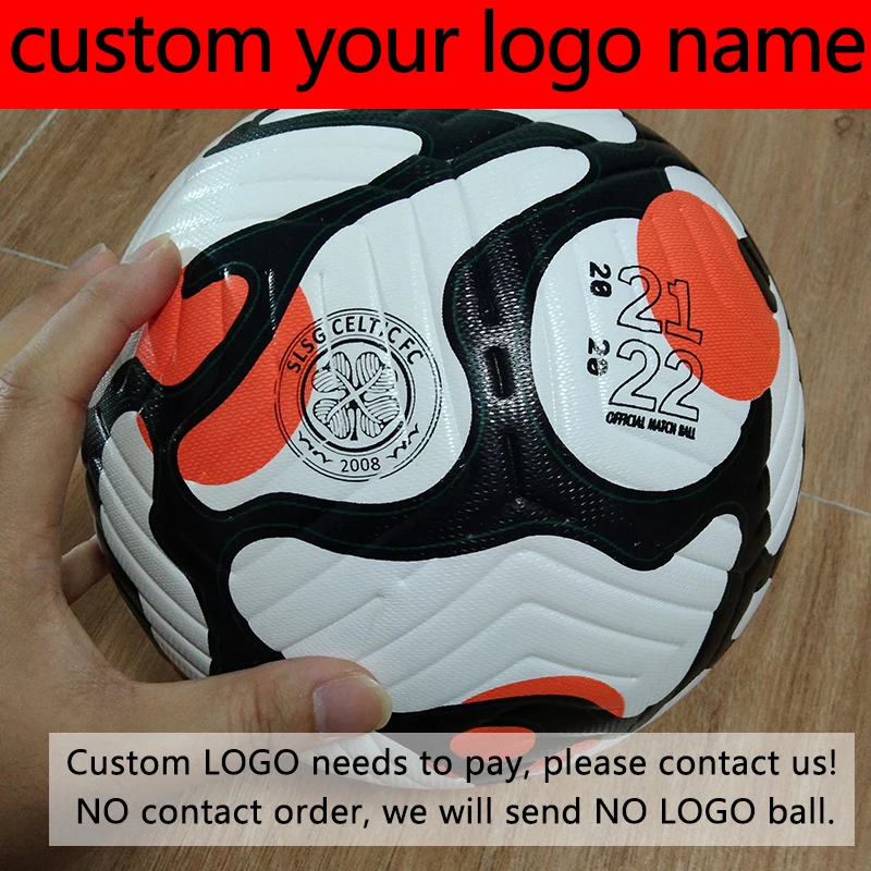 new 2021 2022 soccer ball football match training balls size 5 high quality pu seamless custom team logo name free global shipping
