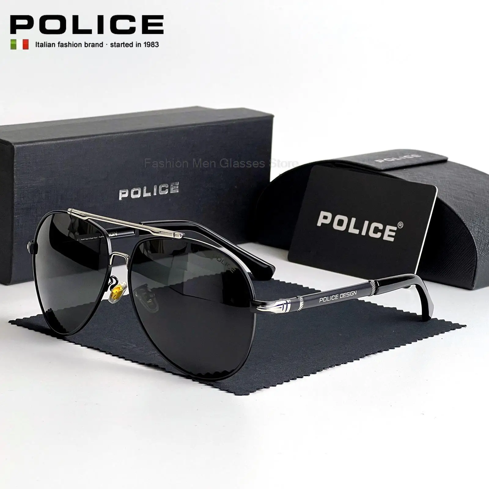 

Мужские солнцезащитные очки с поляризацией, в стиле ретро