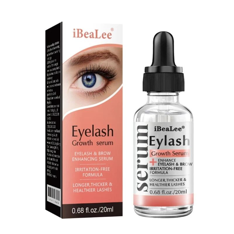 

Eyelash Growth Serum Castor Oil Longer Fuller Enhancer Eyebrow Lashes-Lifting Treatment-Essence Hair Nourishing Products