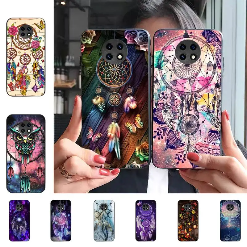 

Abstract Mandala Dreamcatcher Phone Case For Redmi 9 5 S2 K30pro Silicone Fundas for Redmi 8 7 7A note 5 5A Capa