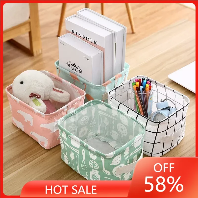 

Storage Baskets Sundries Toy Storage Basket Underware Organizer Office Stationery Storage Box Organizer For Cosmetics