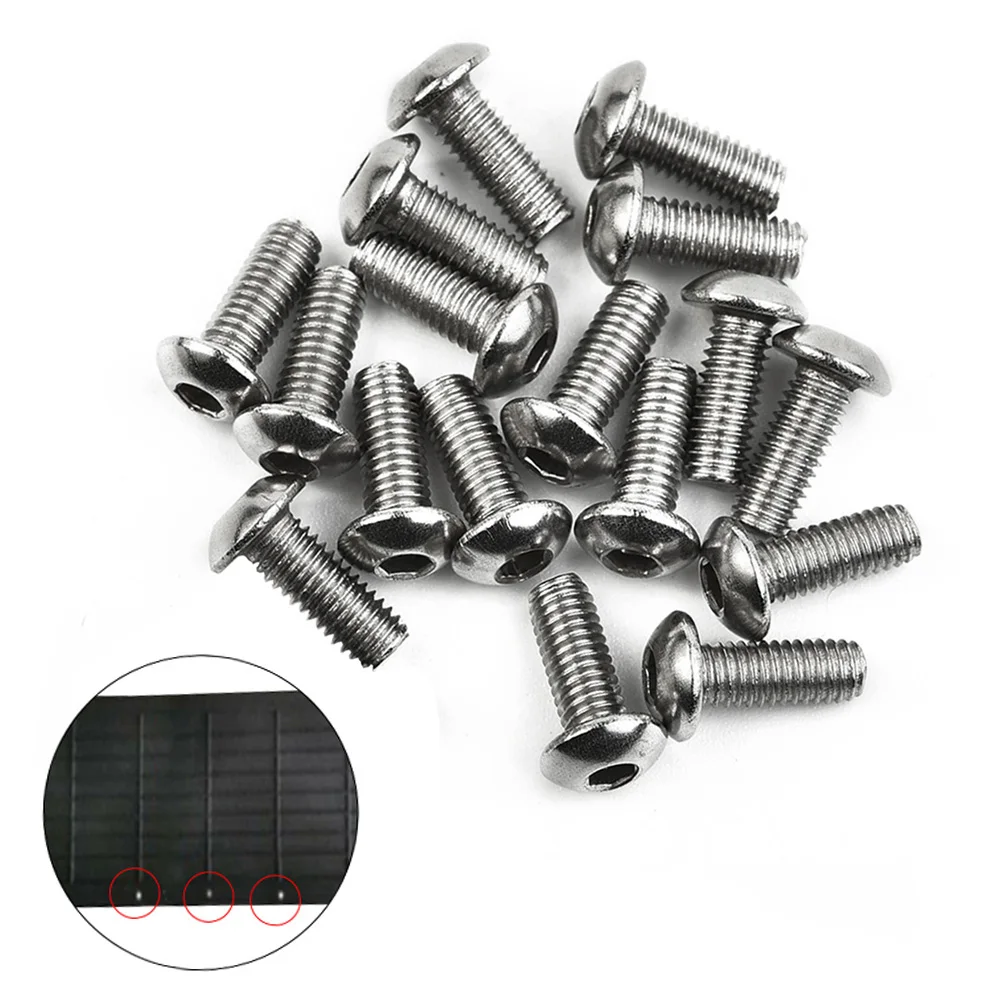 

17Pcs Electric Scooter Steel Bolts For Xiaomi M365 Bottom Board Screws 3*8mm Hot Sale Scooter Bolts Accessories