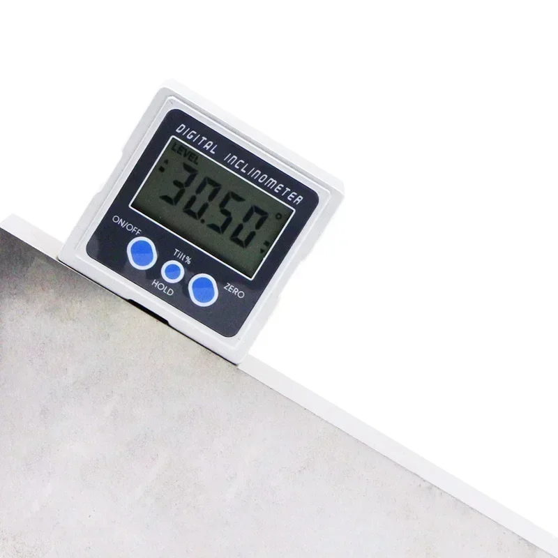 Цифровой Инклинометр мини коническая коробка с тремя поверхностями магниты