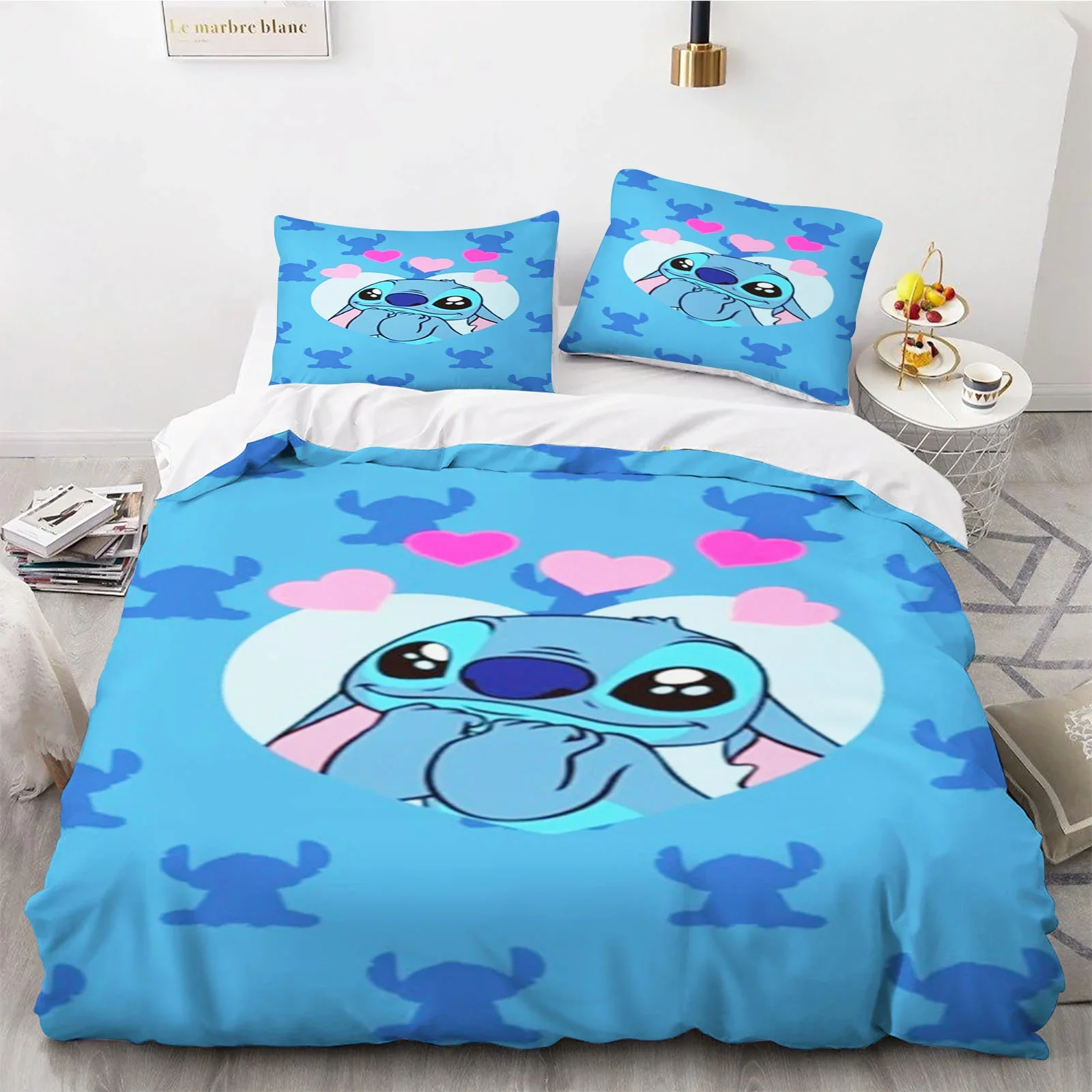 MINISO Комплект постельного белья Stitch из 3 предметов