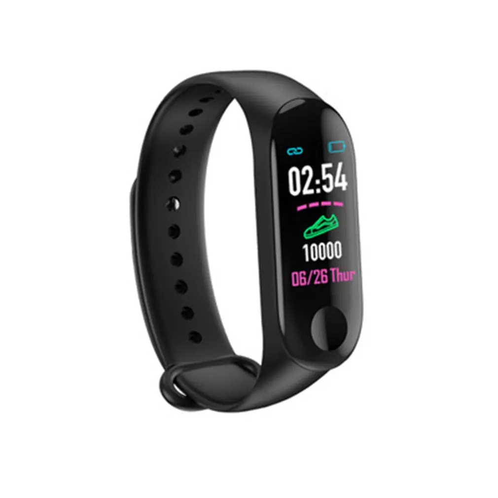 

D3 Smart bracelet Bluetooth-compatible Fitness Tracker Sports Watch Heart Rate Monitor Blood Pressure Smart Bracelet for IOS