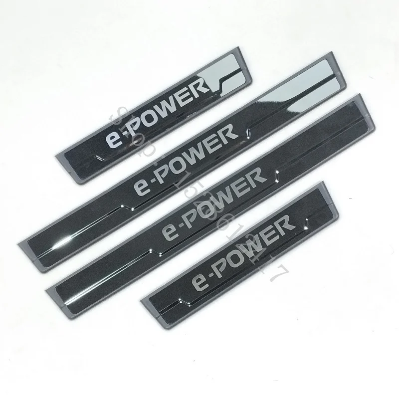 

Для Nissan X-Trail T33 Qashqai J12 E-POWER 2022 ~ 2025 порог автомобиля из нержавеющей стали, хромированная накладка на педаль, защитная накладка, Стайлинг