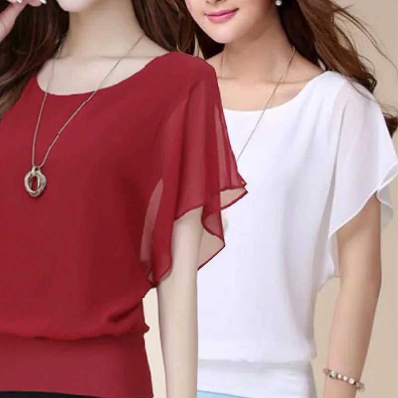 

HODI AND Women Summer Cooled Ley Half-sleeved Blouses 1 1 1 Living