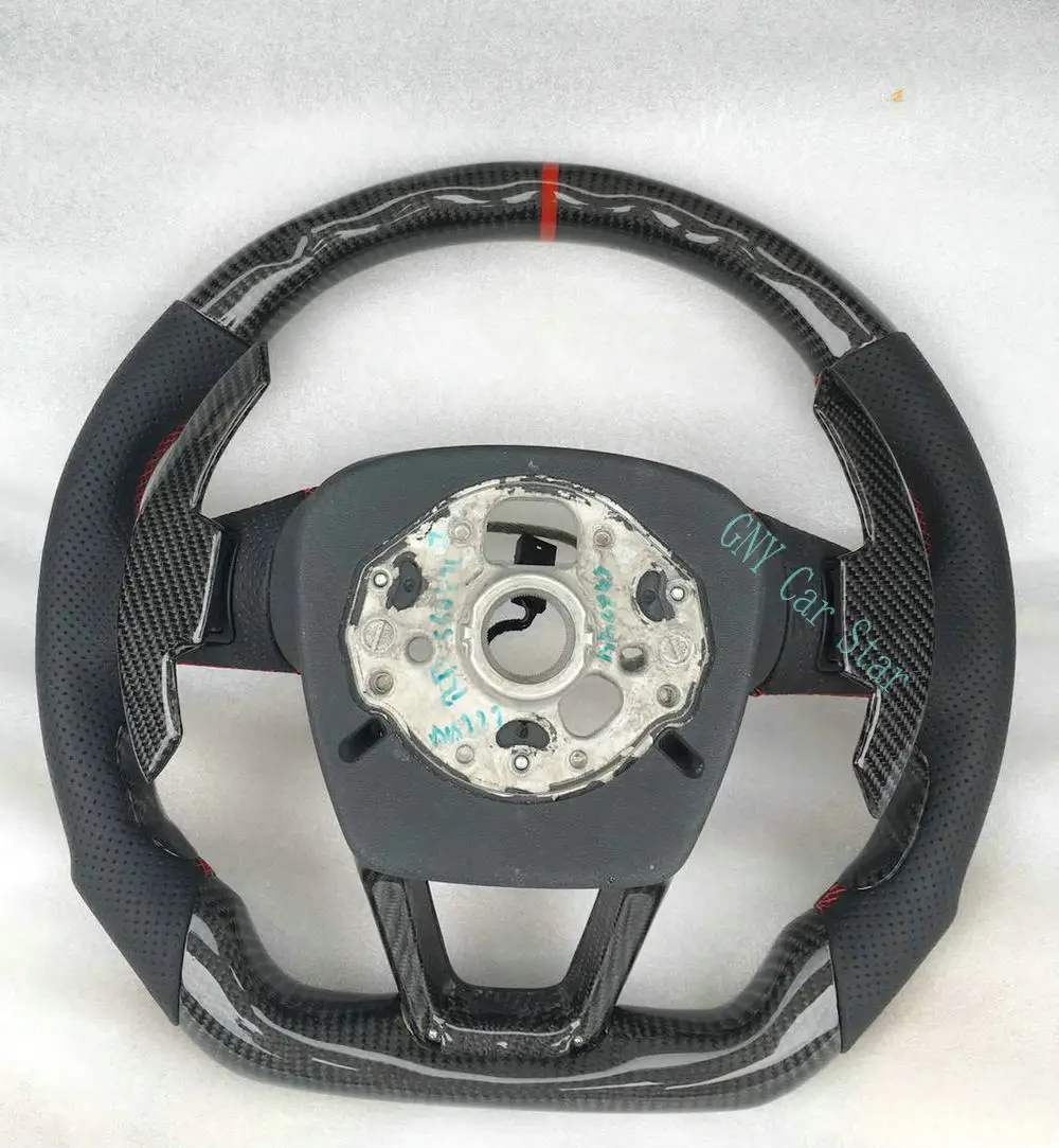 Руль из углеродного волокна под заказ для Audi A4 A5 Q3 Q5 Q5L Q7 Q8 2018 +