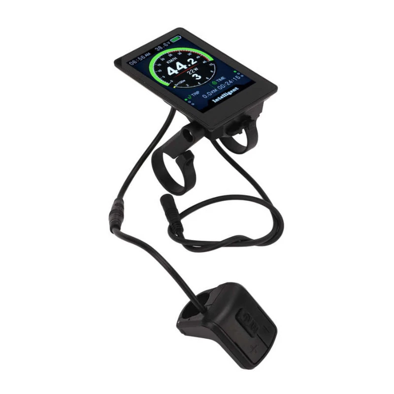 

FOR 860C Electric Bicycle Full Color LCD Display for Bafang Series Mid Drive Motor Kit 3.5 Inch IPS IP65 Waterproof Connector