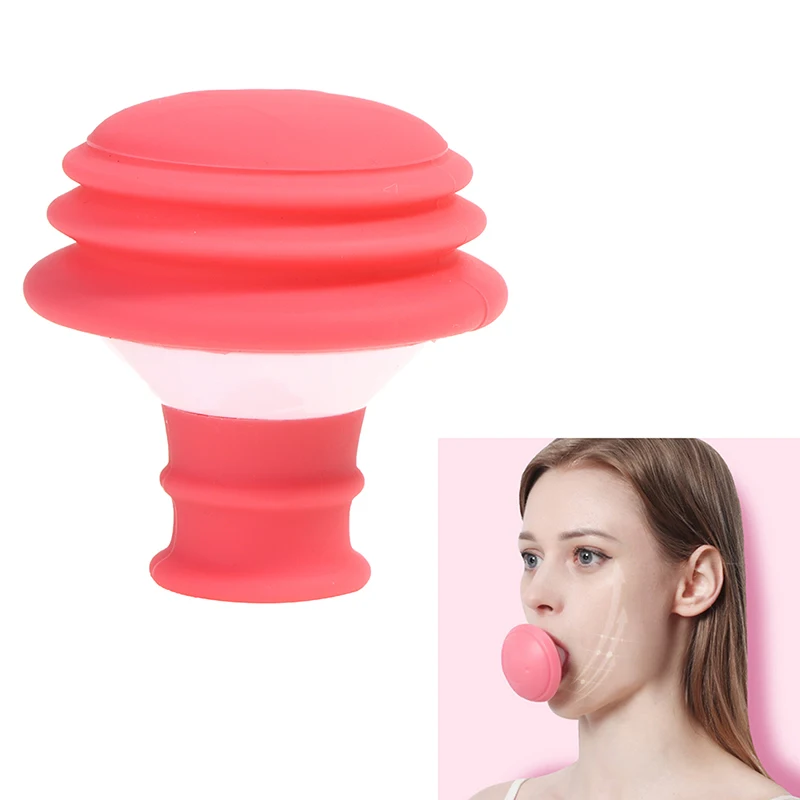 

Силиконовый V-образный подтягиватель лица, инструмент для ухода за двойным подбородком и тонкой кожей, укрепляющий тренажер для выражения линий мышц