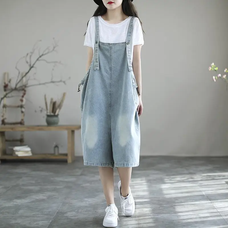 

Women's Denim Overalls New in Pants and Capris Flare Jeans Woman Korean Dongdaemun 2023 Womens Clothing Urban 90s Clothes Grunge