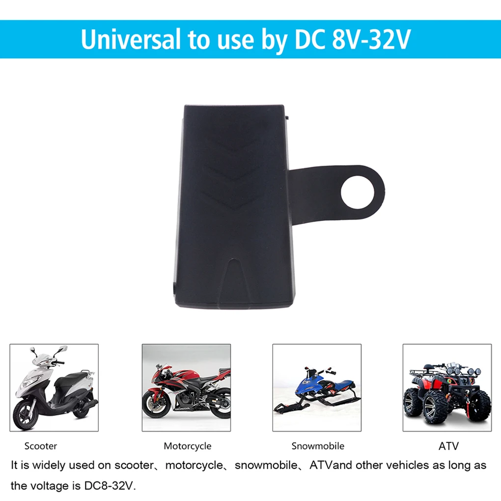 

Motorcycle USB Adapter Handlebar Mirror Mount 12V USB Charger Motorbike Mobile Phone Charging Adapter