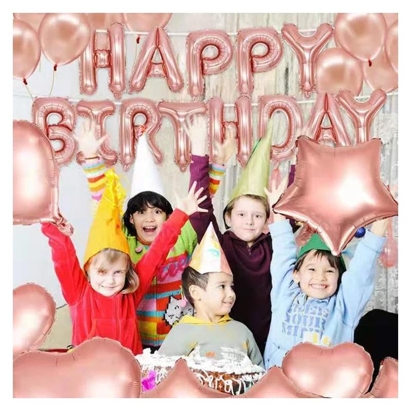 

Фольгированные воздушные шары с буквами 16 дюймов, украшение на день рождения, свадебное украшение, воздушный шар из алюминиевой пленки для ...