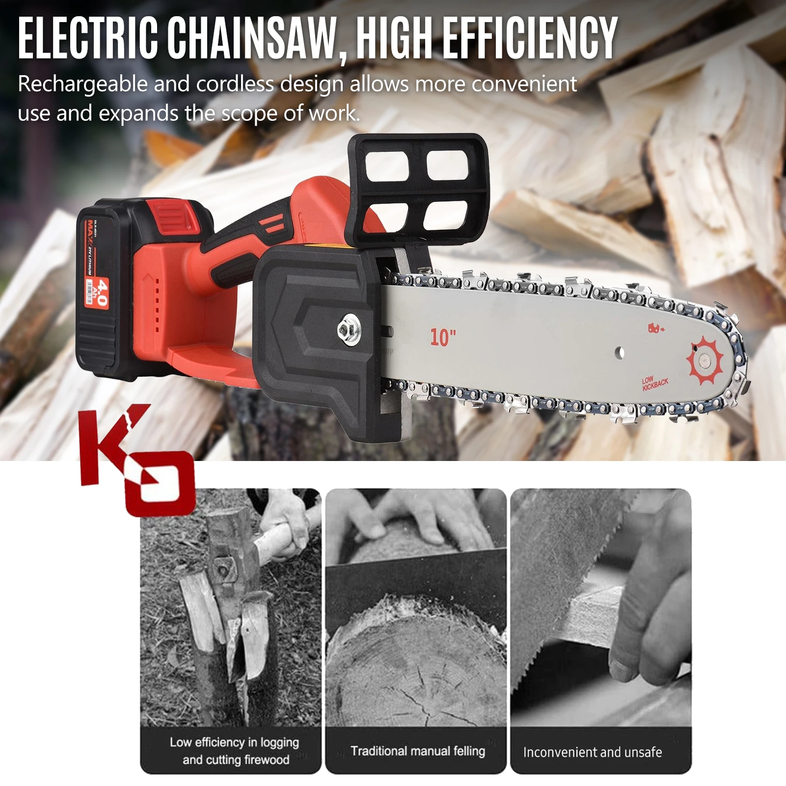 Мини-пила садовая аккумуляторная 21 в Ач |