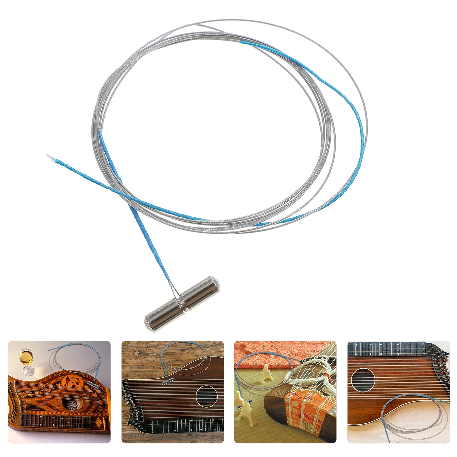 

Chinese Guzheng Accessory Steel Wire and Nylon Guzheng String Steel Wire