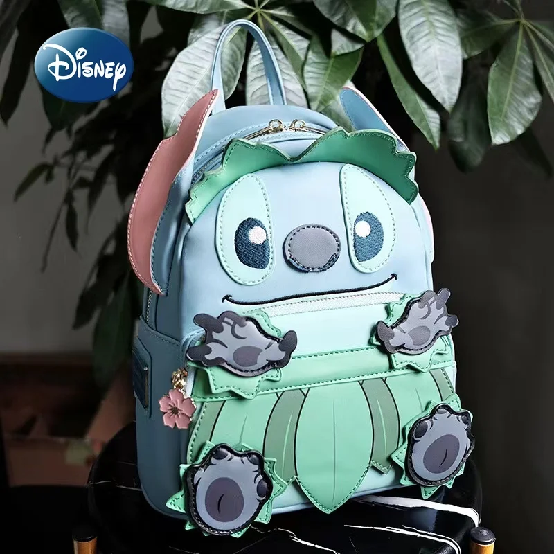 Новый мини-рюкзак Disney Stitch элитный бренд оригинальный женский рюкзак Loungefly