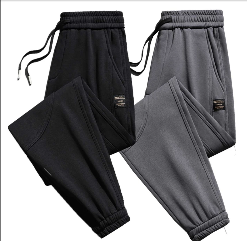 Leisure sports sweatpants men 2024 new spring and autumn style bundle foot tide brand all fashion long pants
