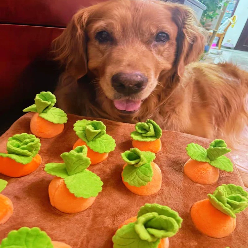 Креативный коврик для жевания домашних животных в форме моркови рыба овощное