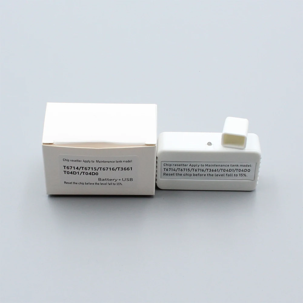 T6714 Устройство сброса чипа резервуара для обслуживания принтера Epson WF-C8690 WF-C8190