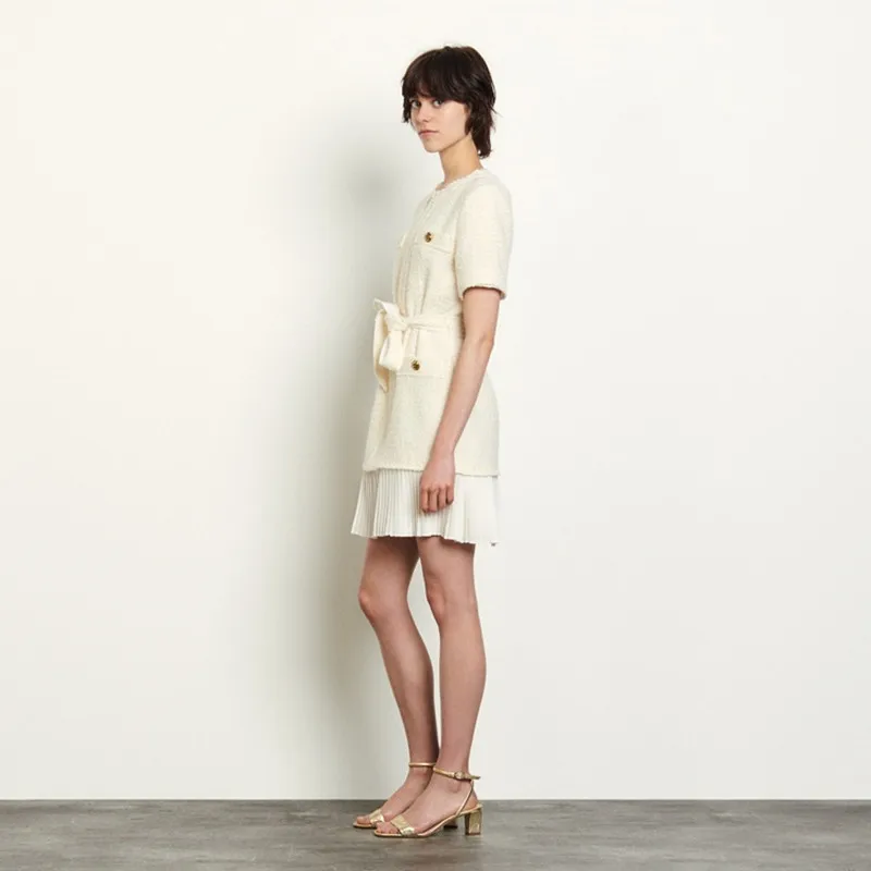 Модные женские платья новинка платье Sandro для женщин весна-осень женское