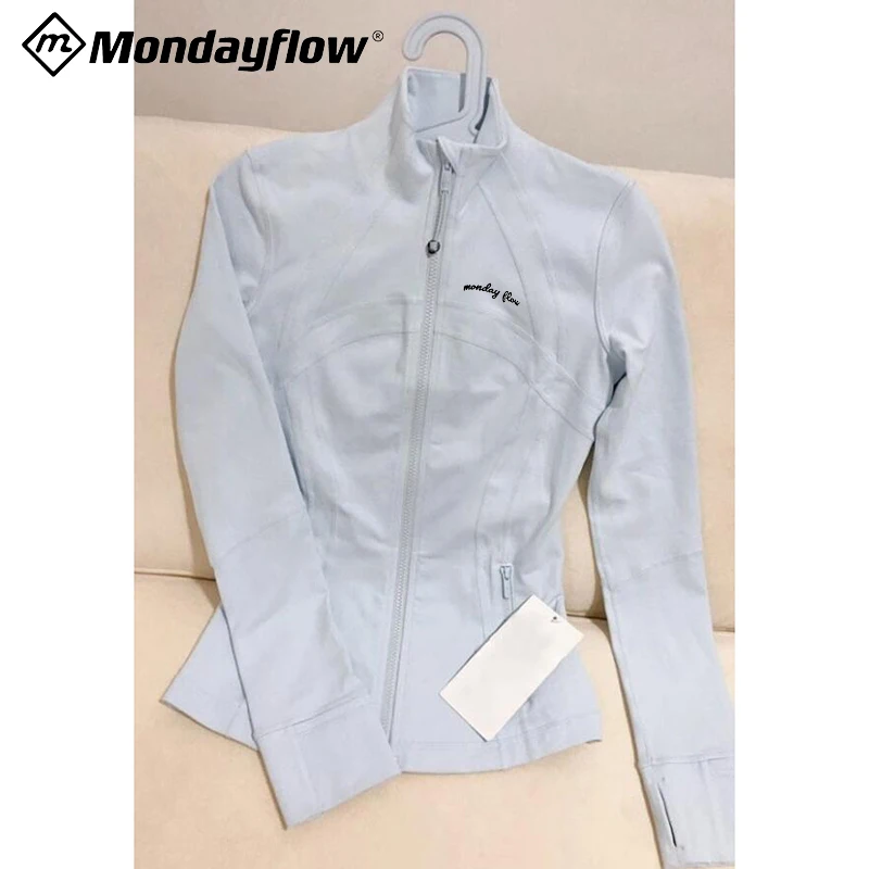 

Golf Women's Long Sleeve Jacket Mondayflow Stand-up Collar Lightweight Windproof Jacket Golf Outdoor Sports Breathable Sunscreen