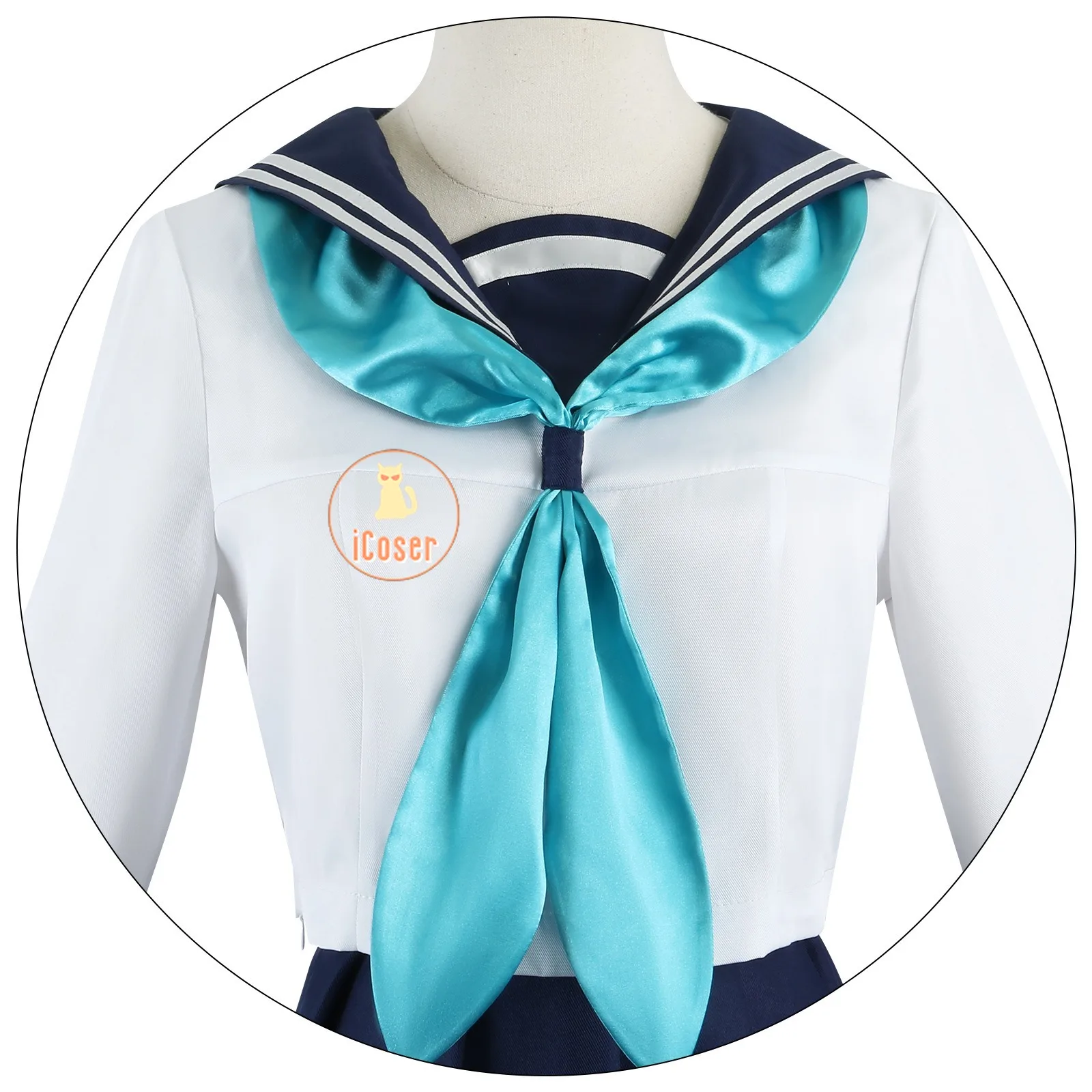 Noko Shikanoko косплей костюм парик аниме Мой олень друг нокотан платье школьная форма