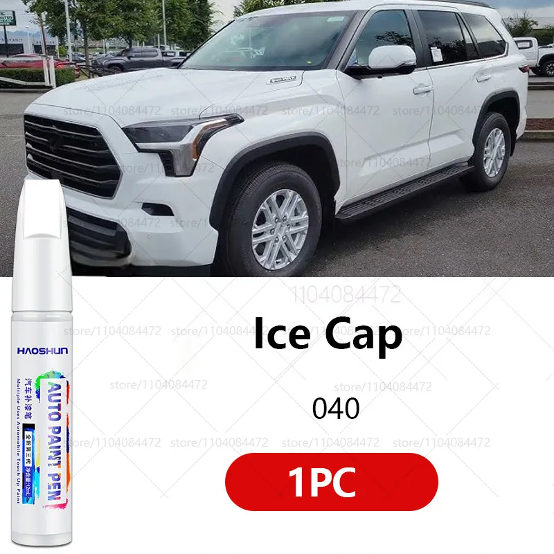 

Ручка для ремонта автомобильной краски для Toyota Sequoia 2000-2025, аксессуары для ремонта царапин, серебро 1L9, белый 040, черный 218, красный 3U5