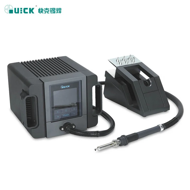 

Original Quick Tr1100 Tr1300 Tr1300a Tr1350 Lead-free Hot Air Gun Soldering Station Smd Rework Station for Phone Pcb Chip Repair