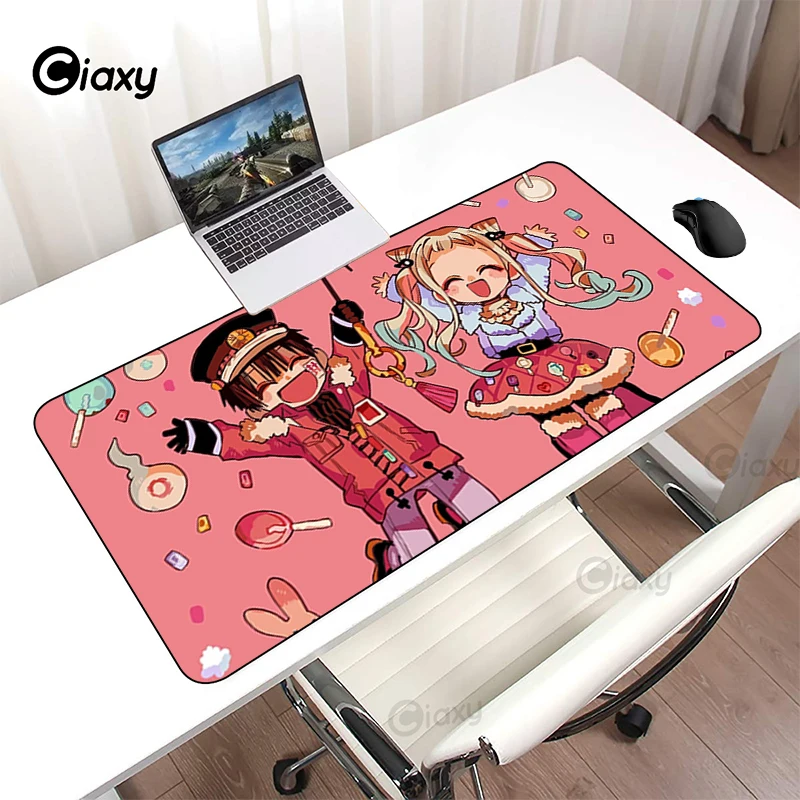 

Pink Toilet-bound Hanako Kun Mousepad Mechanical Keyboard Mat Playstation Consoles Gaming Accessories Gamer Table Pc Rug Deskmat