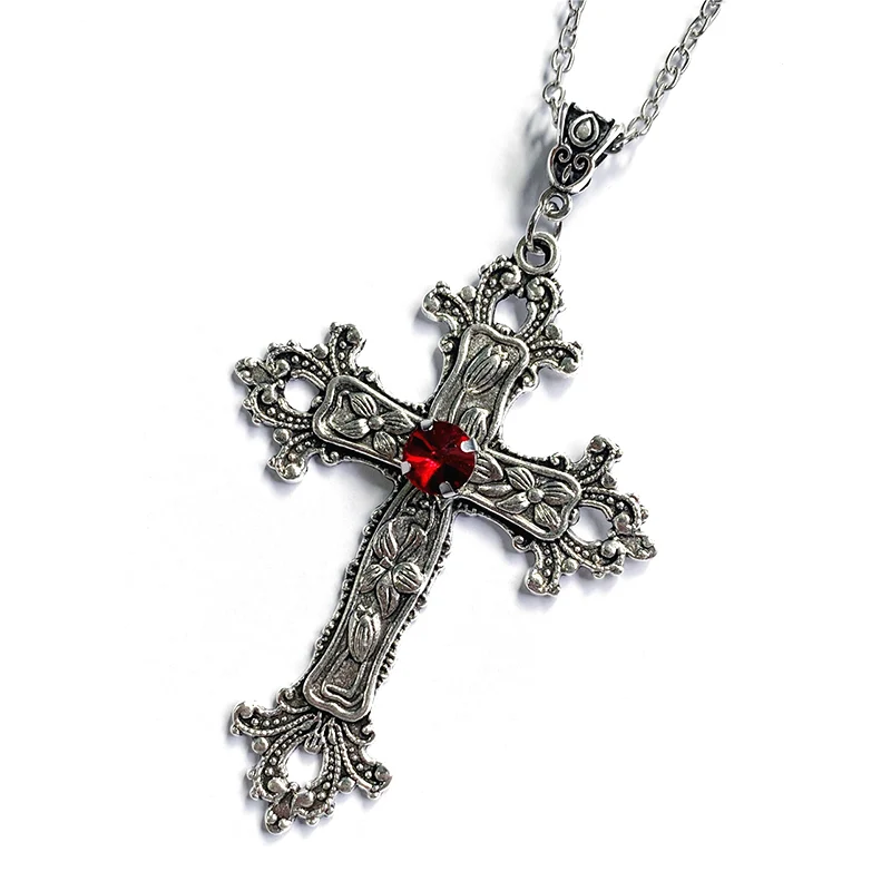 Anime Death Note Misa Amane Cross Pendant Necklace For Women Men Choker Necklaces Jewelry |