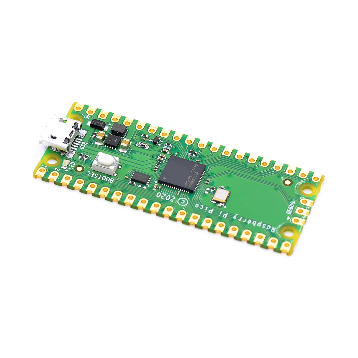 Для Raspberry Pi Pico RP2040 микроконтроллер чип Двухъядерный Arm Cortex M0 + процессор