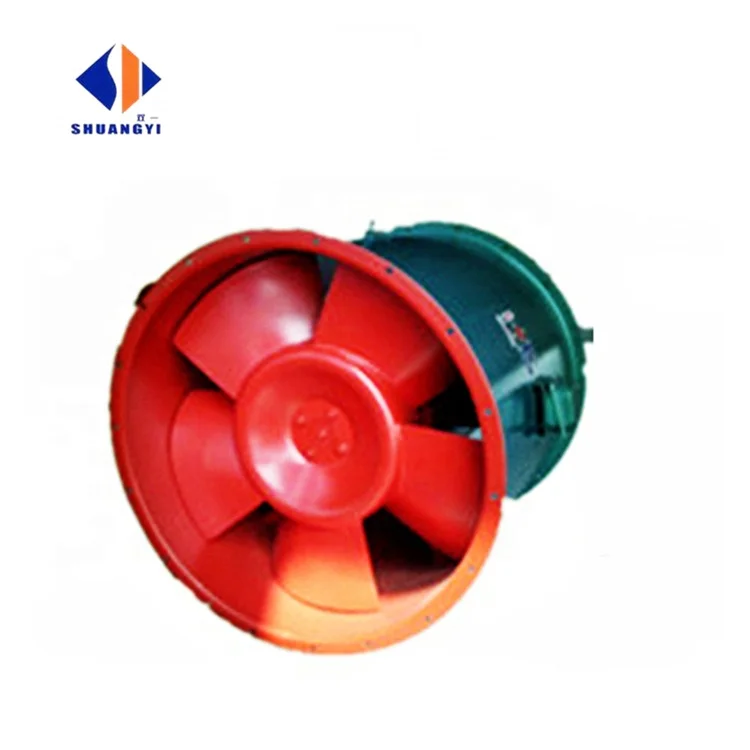 

HTF fireproof smoke exhaust axial flow fan