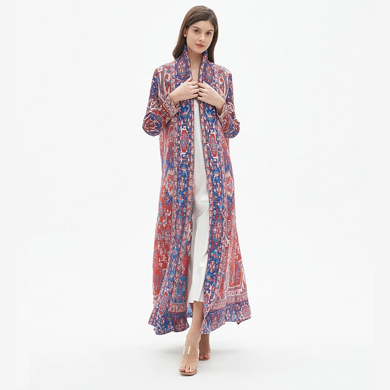 Женское Плиссированное пальто с длинным рукавом оригинальный дизайнерский