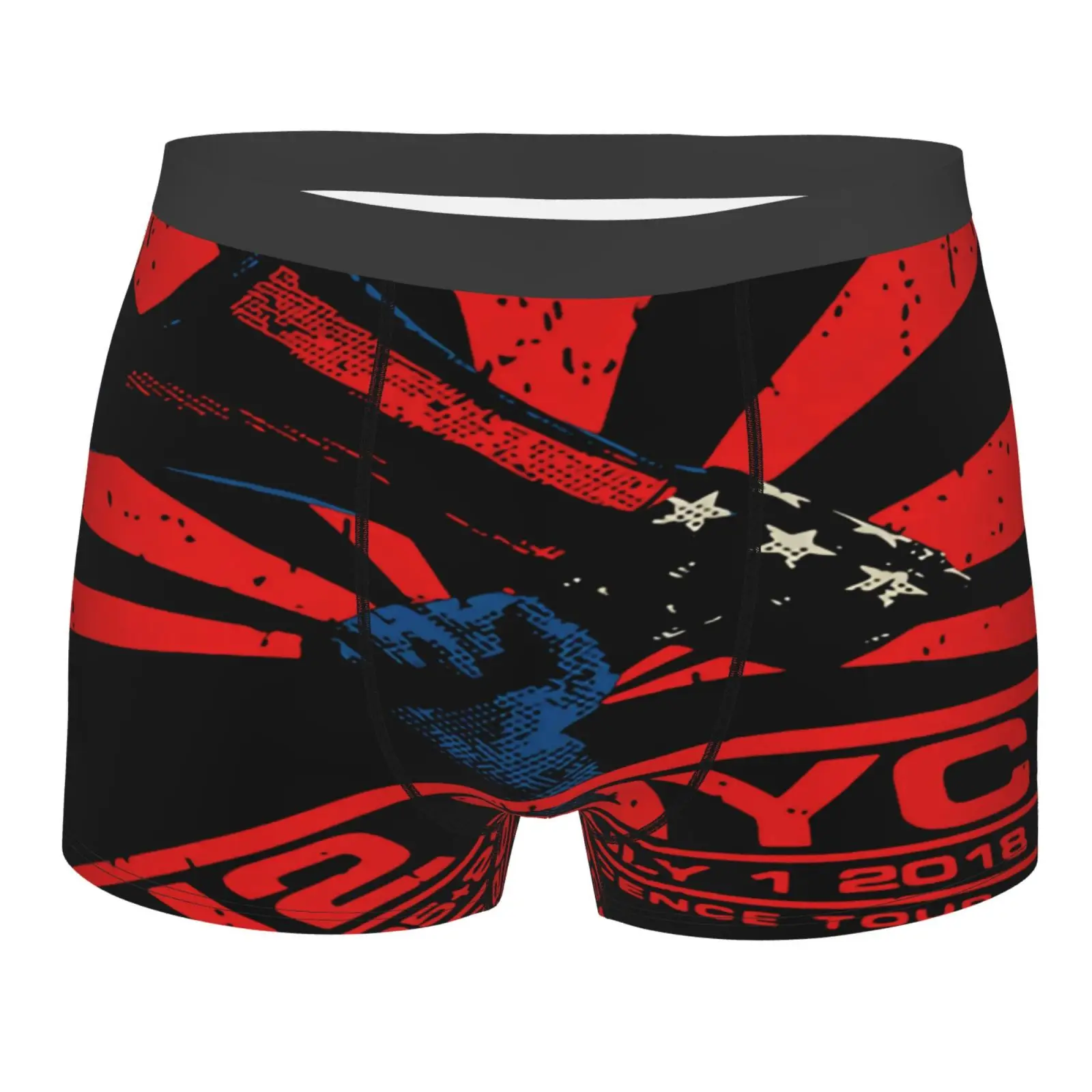 

U2 2018 Tour Event Msg Nyc Men Underwear Men Womens Boy Shorts Underwear Male Shorts Women Sexy Sports Polyester Underwear Men