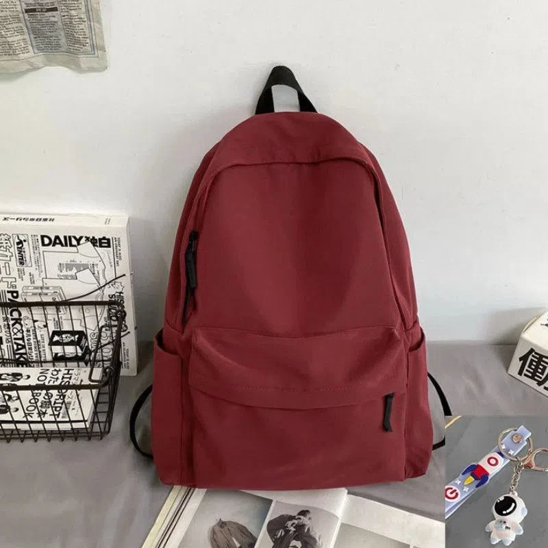 

Dropshipping wind simple campus college students backpack junior high school travel backpack large capacity school bags for girl