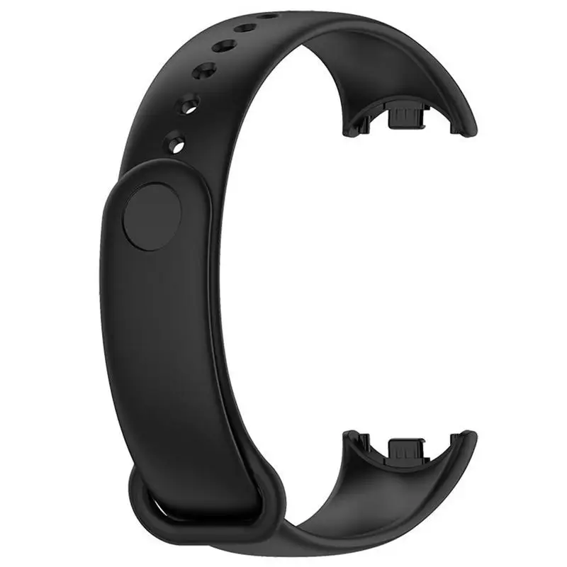 

Ремешок силиконовый для Xiaomi Mi Band 8, сменный спортивный браслет для смарт-часов Mi Band 8, аксессуары для часов