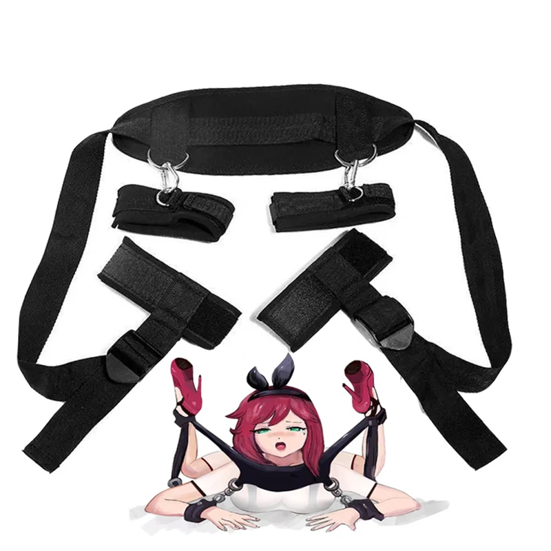 Наручники для секс-игр наручники из нейлона пар аксессуары взрослых бондажное