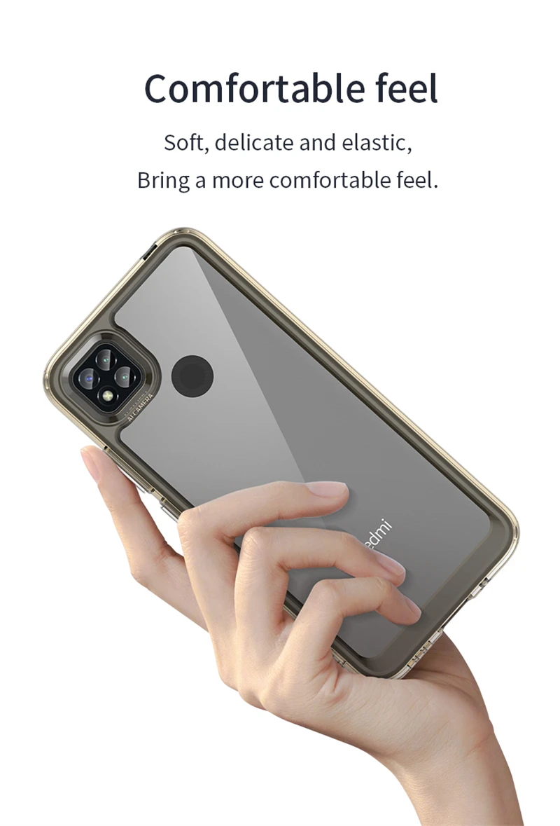 Soft Transparent Case For Xiaomi Redmi 9C Case Bumper Silicon Anti-knock Color Back Cover For Redmi 9C Case For Redmi 9C 10C 10A