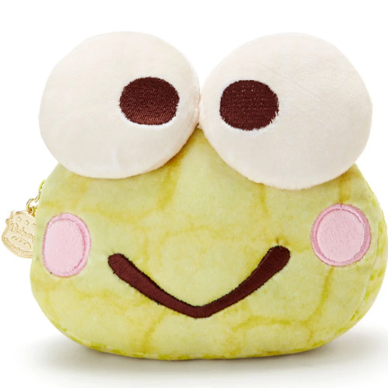 

2022 New Sanrio Kawaii Kitty Cat Cinnamoroll KEROKERO KEROPPI Toast Cartoon Shape Kneading Pendant Parts Wallet Storage Bag