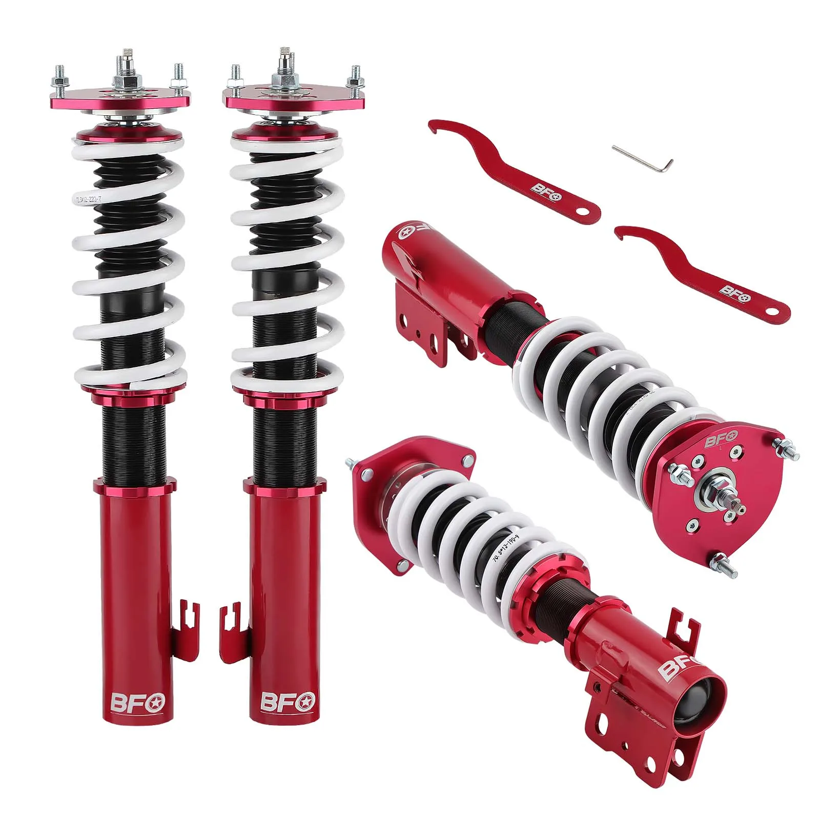 

Комплект подвески Coilover для Subaru Forester SF 1998-2002, двухтрубный Регулируемый демпфер