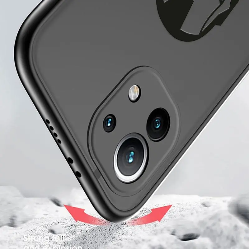 Чехлы для Xiaomi 11 12 Pro 9 10 Lite Poco X3 5G F3 M4 Matte