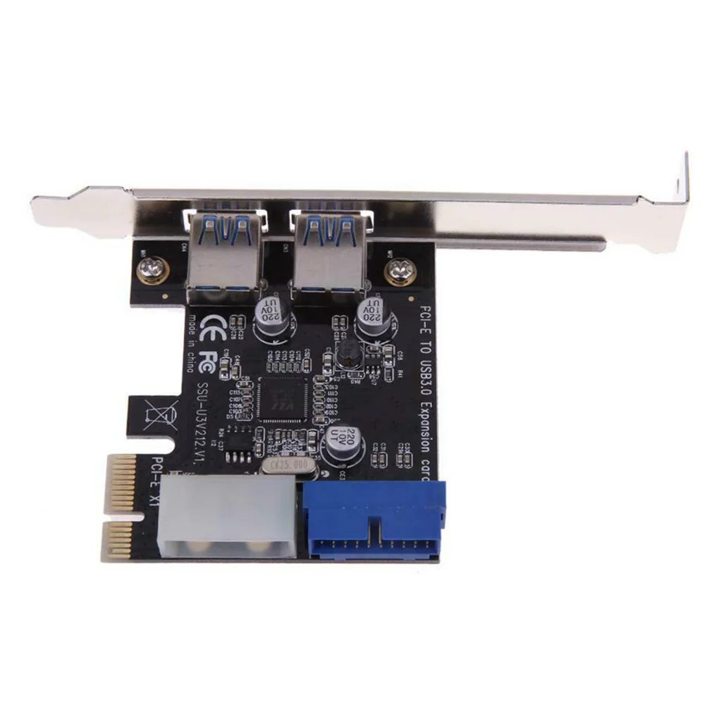 

PCI-E-USB 3 0 Экспресс Плата расширения 5 Гбит/с внешний адаптер концентратора