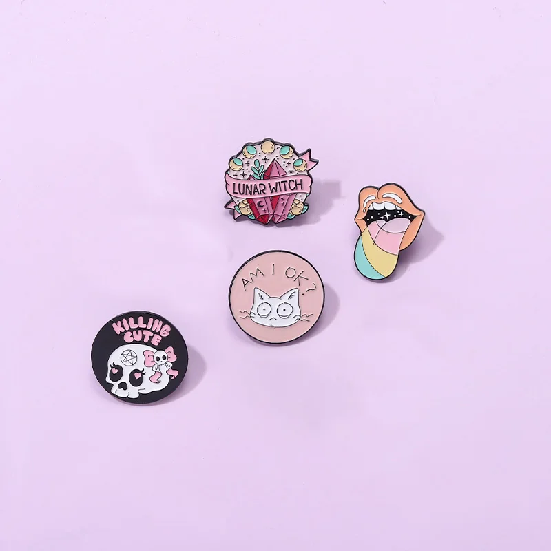 Нормально ли я? Длительный срок службы феминизма! Эмалевые заколки Killing милый