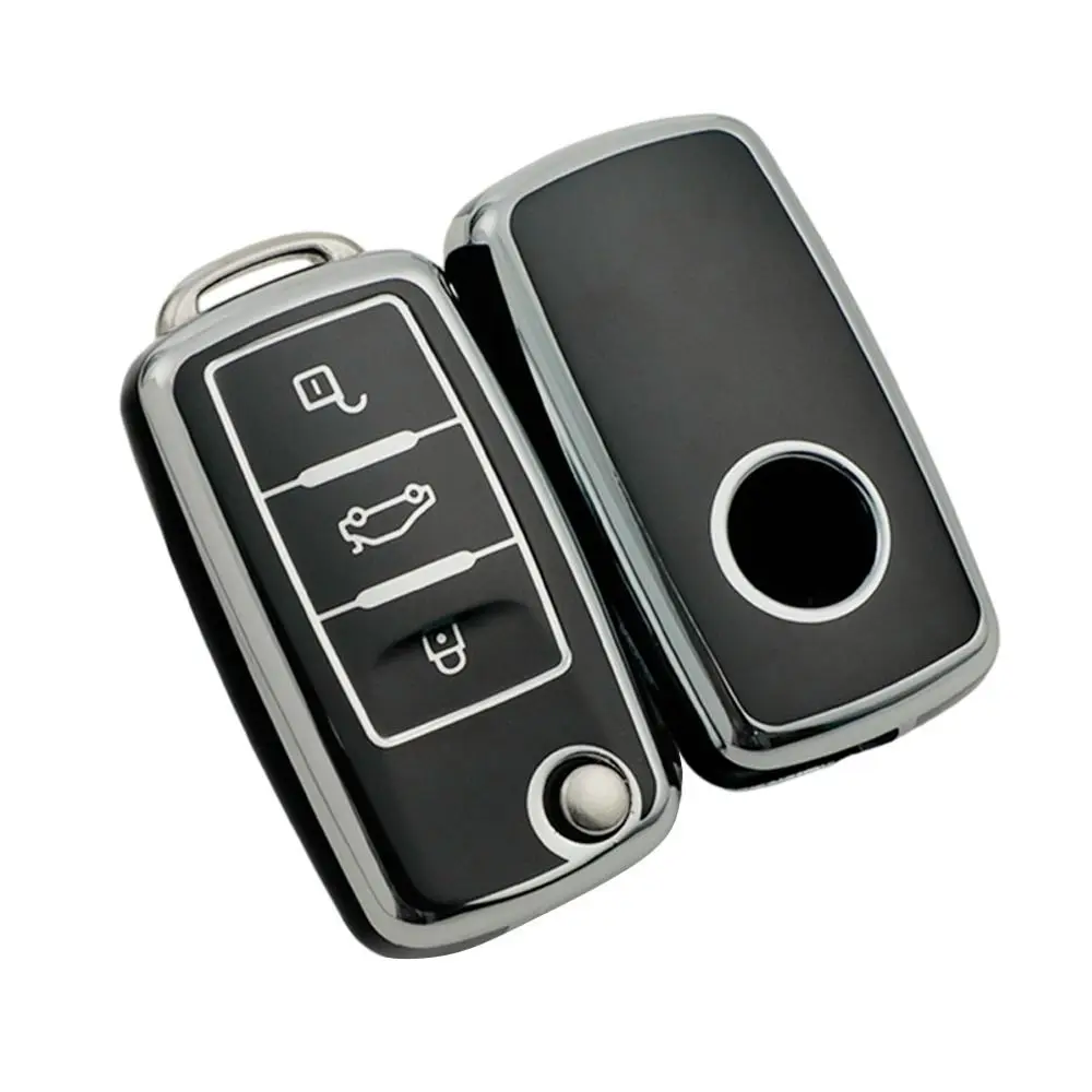 

Полная защита автомобильного ключа от света для VW Volkswagen/Polo/Tiguan/Passat/Golf/Jetta/Lavida/Skoda/Octavia автомобильные аксессуары