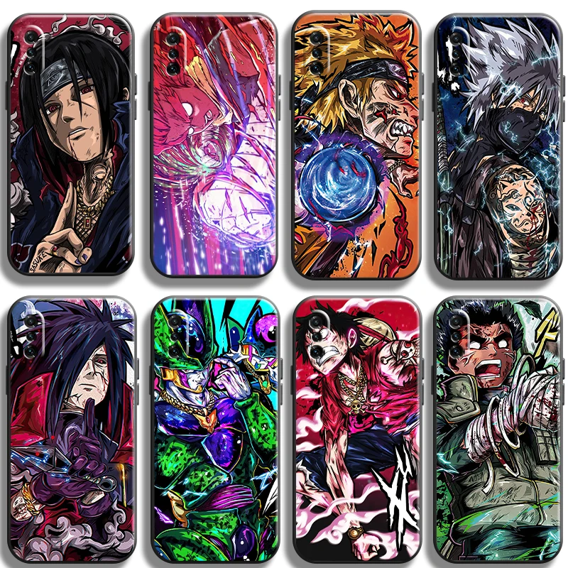 

NARUTO Japan Anime Phone Case For Xiaomi Note 10 Pro Lite 10S 10 Pro Lite Luxury Ultra Original Smartphone Black Unisex Carcasa