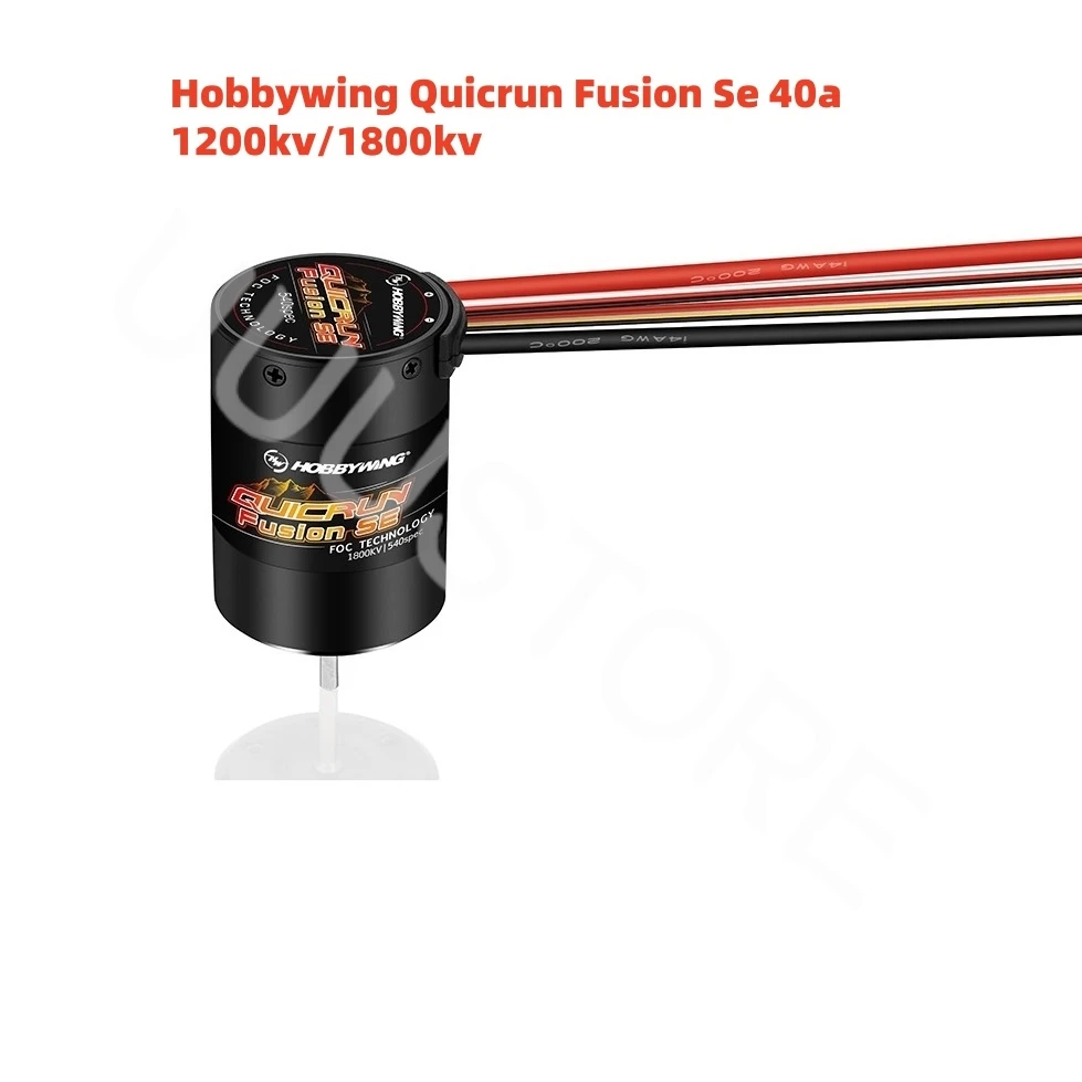 Hobbywing QuicRun Fusion SE 40A Мотор ESC 2-в-1 Чувствительный бесщеточный водонепроницаемый